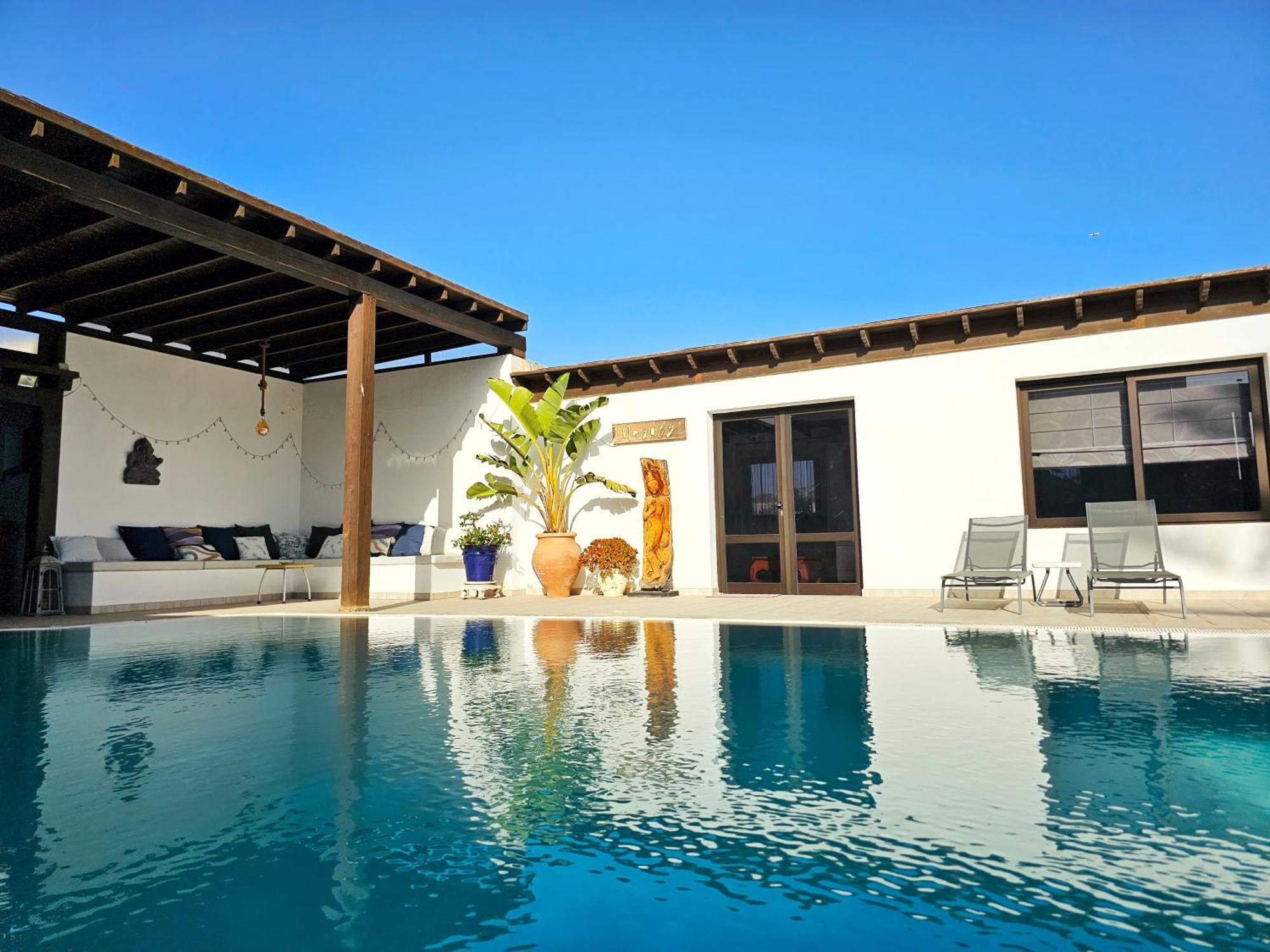 Villa Nazoly, Oasis De Tranquilidad Con Piscina Privada En El Corazon De Lanzarote Nazaret Exteriér fotografie
