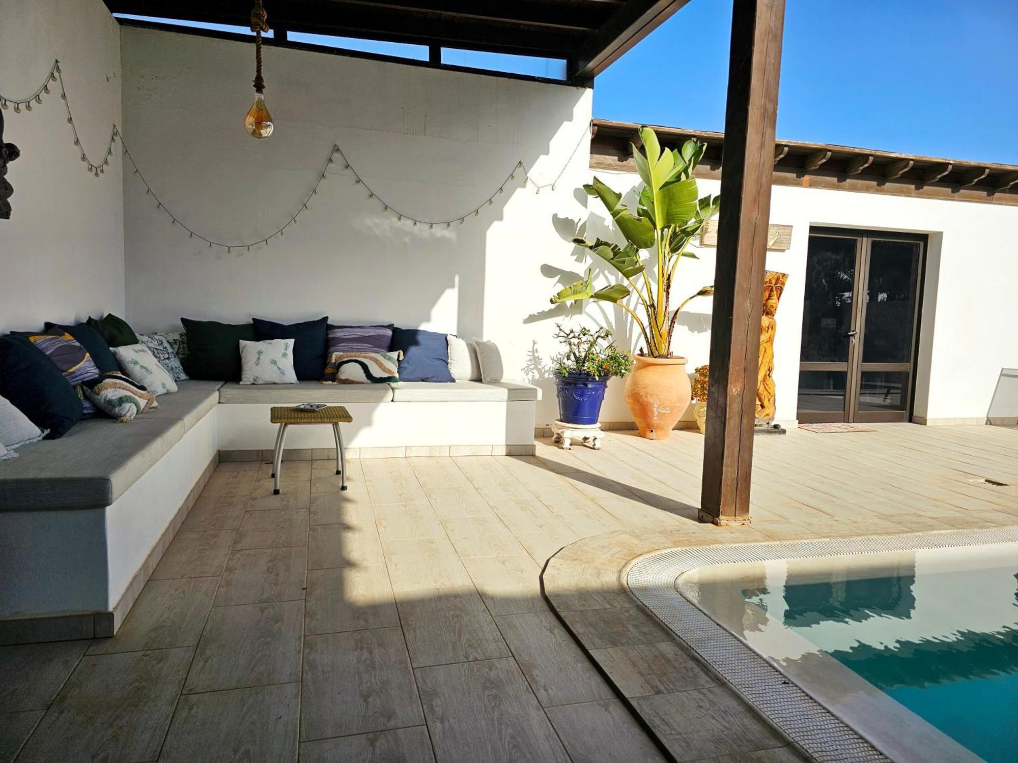 Villa Nazoly, Oasis De Tranquilidad Con Piscina Privada En El Corazon De Lanzarote Nazaret Exteriér fotografie